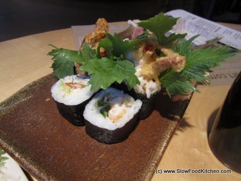 Soft Shell Crab Roll feng sushi