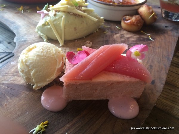 The Pig Hotel Restaurant dessert tray