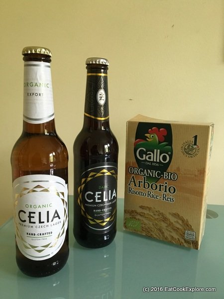 Celia Guten Free Beer Mushrom Risotto