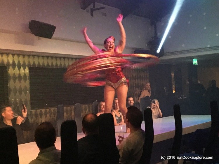 Sushi, Lobster, Acrobats and Contortionists at Circus 4 Circus Hula Hoops