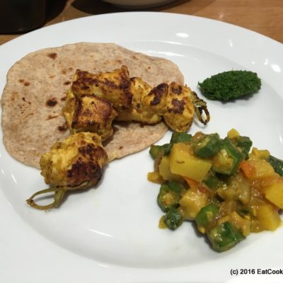 tefal tandoori chicken skewers