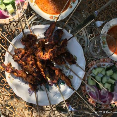 Grilled Malaysian Chicken Satay Recipe