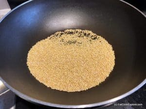 Mindful Chef dry fry millet