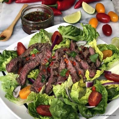 Thai Weeping Tiger Beef Salad with Hereford Beef
