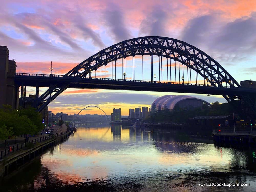 Newcastle Sunrise from the Tyne Bridge
