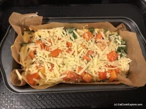 Christmas leftover vegetarian cornbread