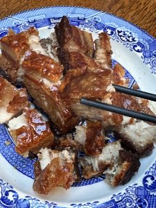 Crispy Chinese roast pork recipe