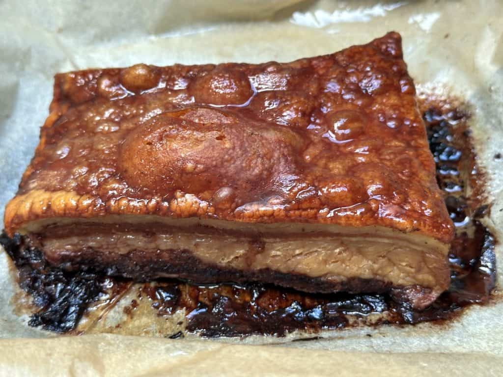 Really Crispy Chinese Five Spice Roast Pork Siu Yuk 5 Crispy roast belly pork