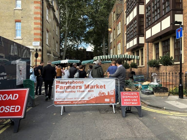 Marylebone Farmers market