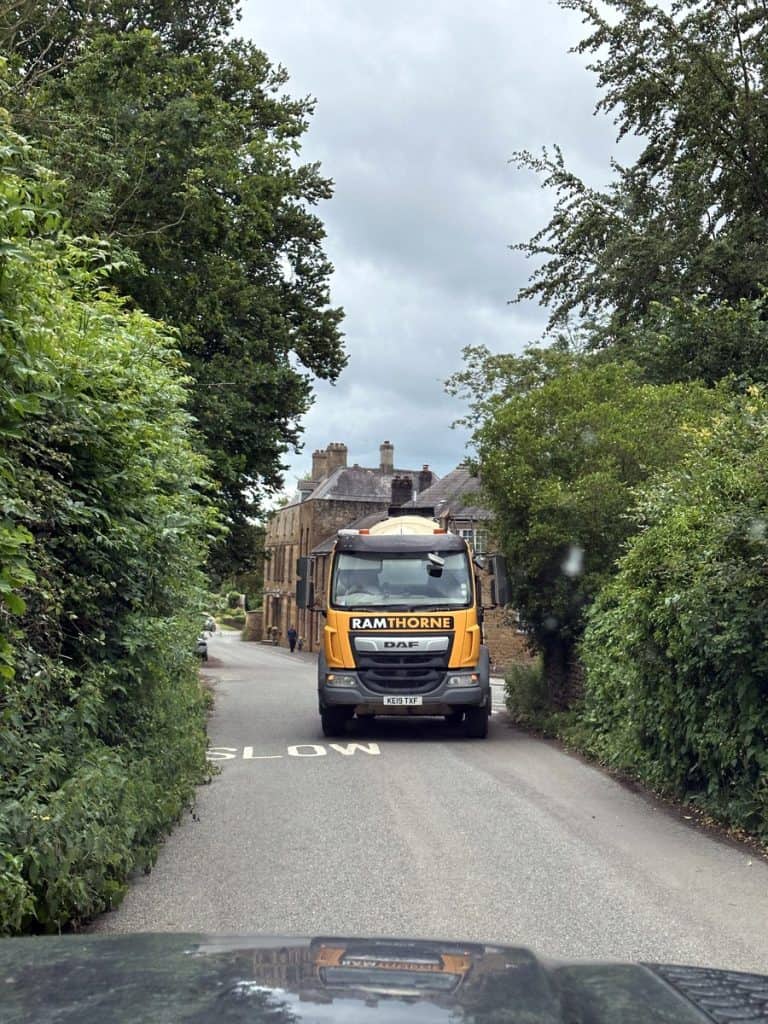 Cotswolds narrow lanes