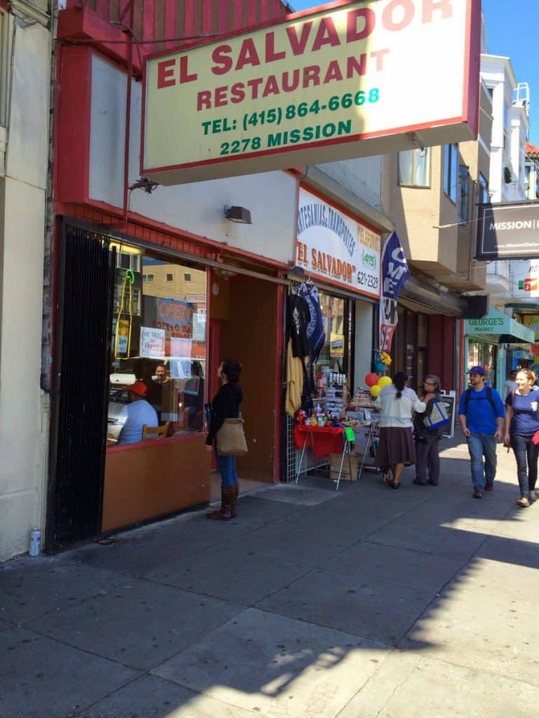 My foodie guide to San Francisco 4 El Salvador Restaurant in the Mission
