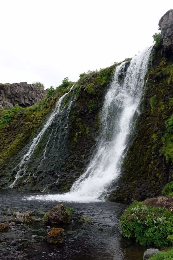 Gjárfoss waterfall Iceland
